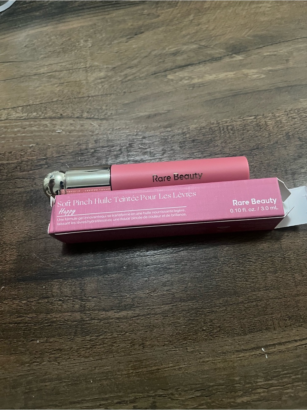 Rare Beauty Soft Pinch Tinted Lip Oil — Pink (Happy)